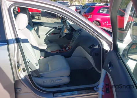 2007 Lexus Es 350 from USA, damaged, VIN JTHBJ46G972018480